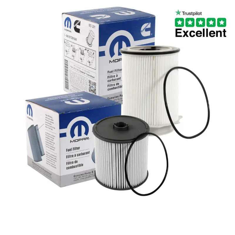 2019-2024 Dodge Ram 2500-5500 Mopar Fuel Filters 68157291Aa, 68436631Aa Kit – Oem Quality 1