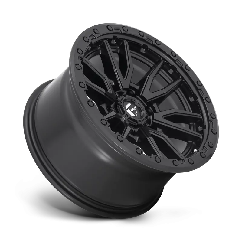 (4) 18X9 Fuel Rebel 6 Matte Black Wheels 6X139.7 +20Mm Offset For Ford Gm Toyota 2