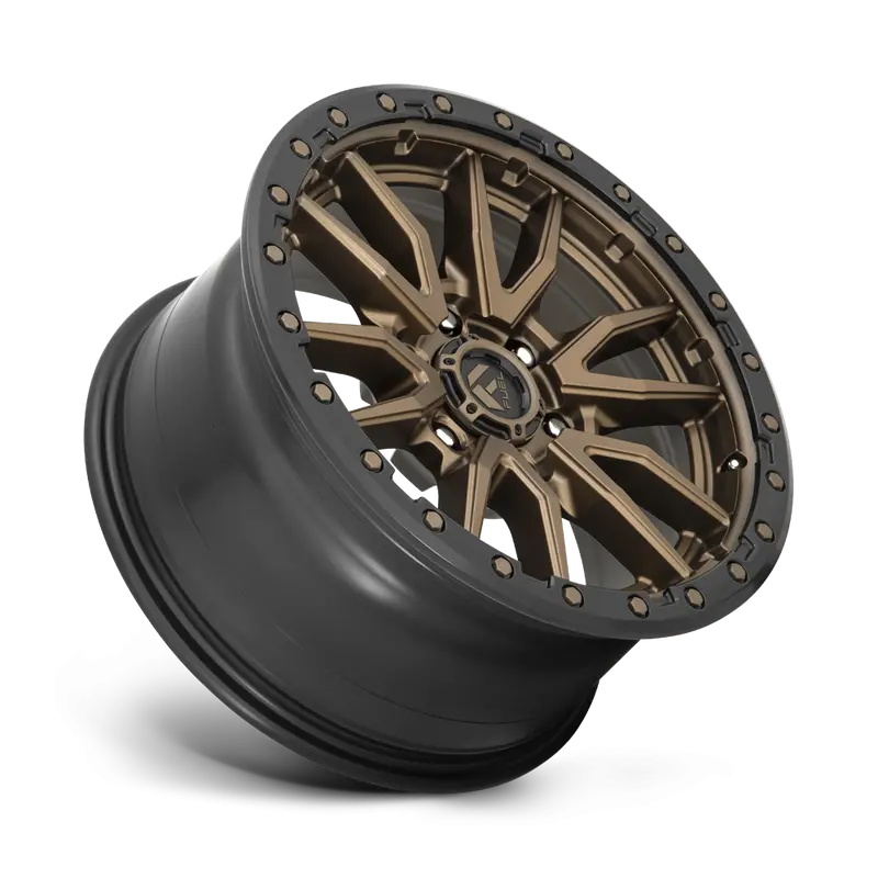 (4) 18X9 Fuel Rebel 6 Matte Bronze Wheels 6X139.7 -12Mm Offset For Ford Gm 2