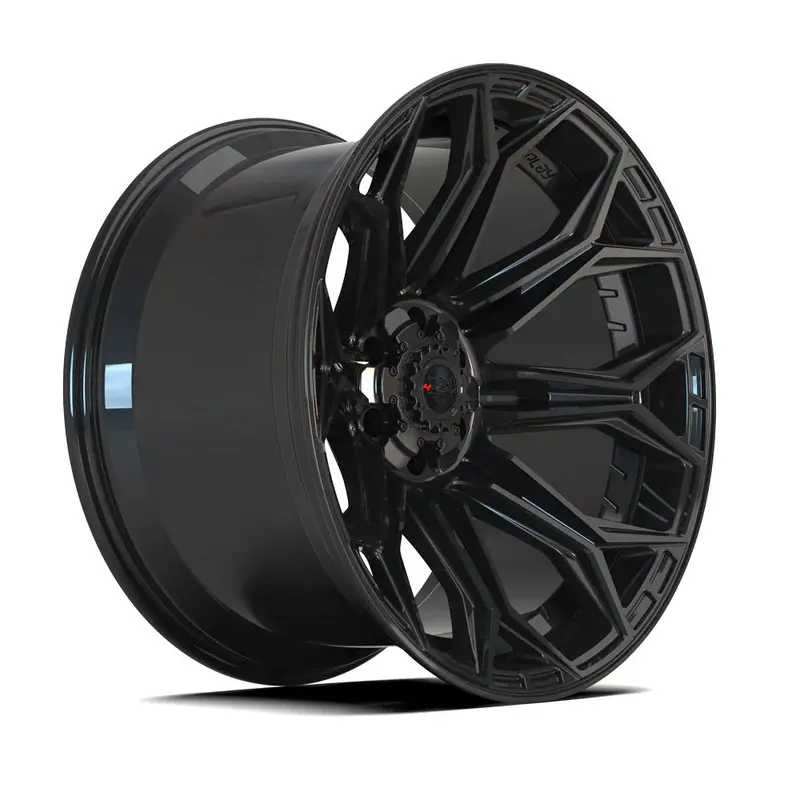 4Play Gen3 Gloss Black 22X10 Wheel Set For Ford/Gmc/Chevrolet/Toyota - 6 Lug 1