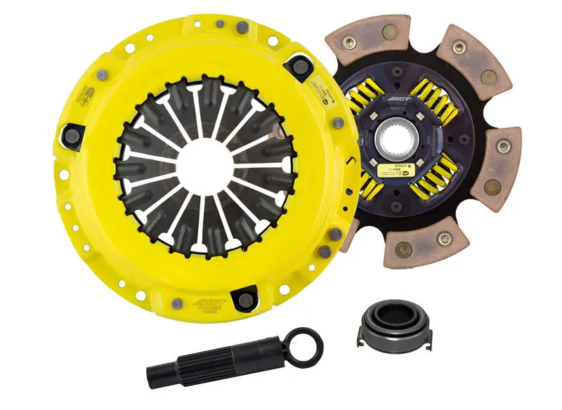 Act Extreme Race Sprung 6 Pad Clutch Kit For 1990-2002 Acura Cl & Honda Accord/Prelude 1