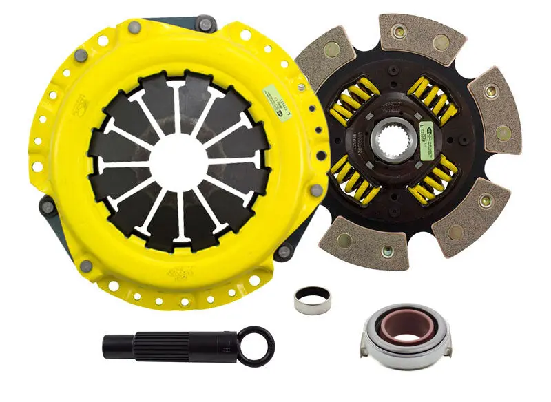 Act Heavy Duty Race Sprung 6 Pad Clutch Kit For 2002-2011 Honda Civic Si & Acura Rsx/Tsx 1