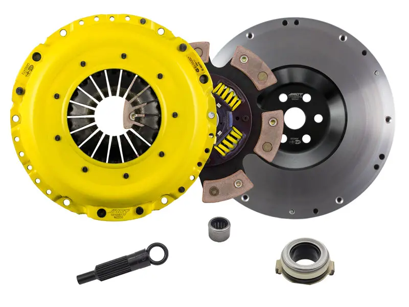 Act Heavy Duty Race Sprung 6 Pad Clutch Kit W/ Flywheel For 2006-2013 Mazda 3/6 Mazdaspeed 1