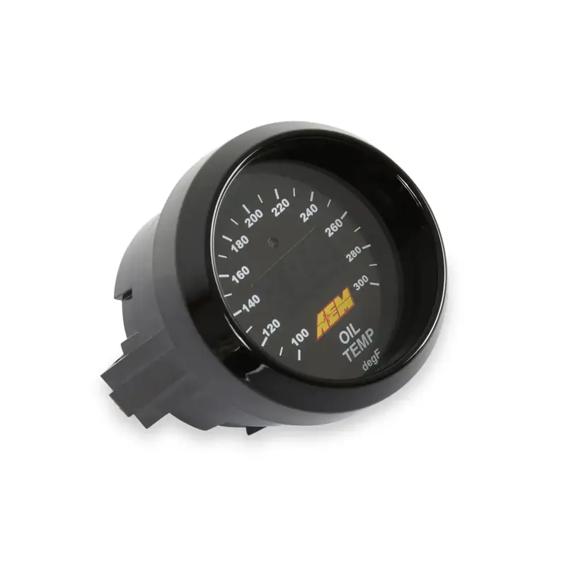 Aem Digital Oil/Transmission/Water Temperature Gauge Kit W/ Harness & Sensor 1