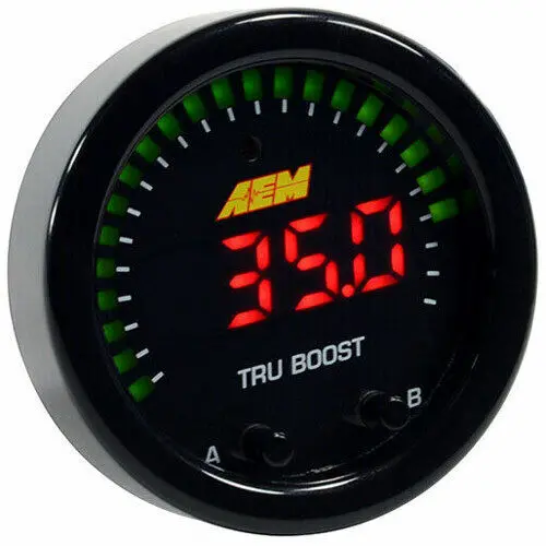 Aem Tru-Boost Gauge-Type Electronic Turbo Boost Controller 1