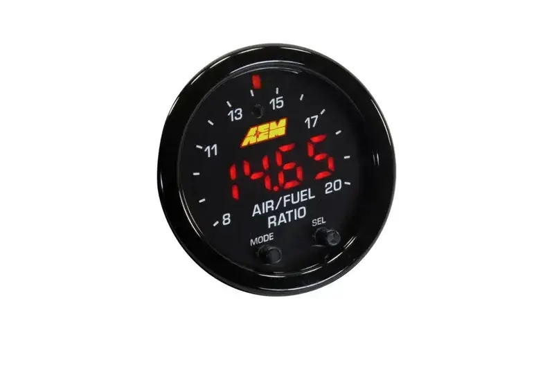Aem Wideband Gauge X-Series 30-0300 Afr O2 Uego Air Fuel Ratio Gauge Kit 2-1/16" 1