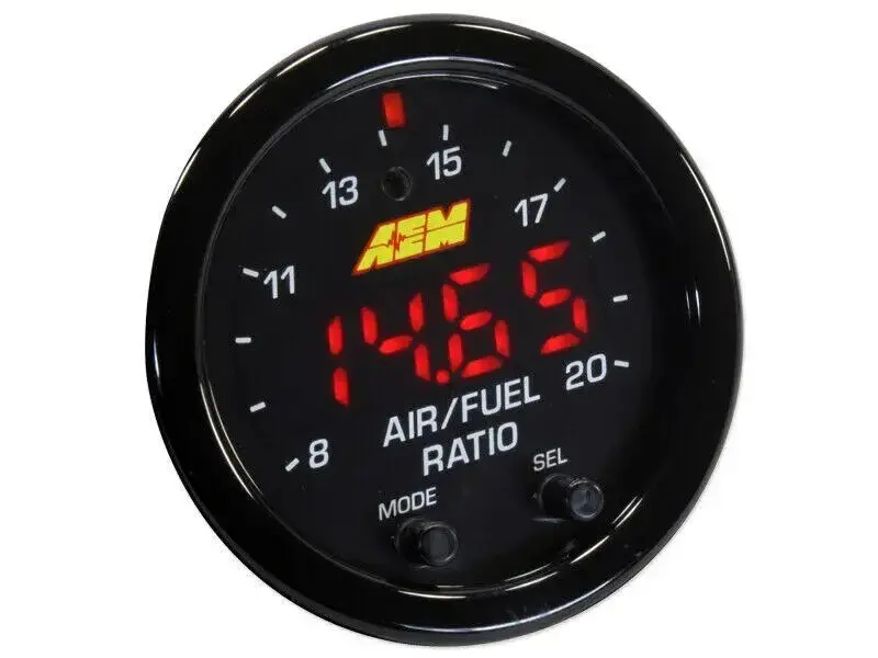 Aem X-Series Wideband Gauge 52Mm O2 Uego Afr Controller W/O Sensor 30-0300Ns 1