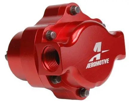 Aeromotive Billet Belt Drive Fuel Pump - External Mounting - Red 1