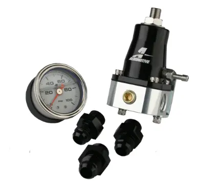 Aeromotive Compact 100-250 Gph Fuel Pressure Regulator & Fitting Kit - Universal 1