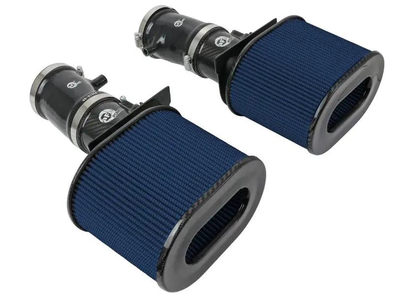 Afe Power Carbon Air Intake W/ Pro 5R Filter For 15-21 Lamborghini Huracan V10 1