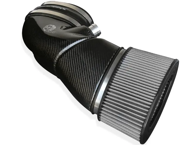 Afe Power Carbon Fiber Cold Air Intake System W/ Dry Filter For 2008-2013 Bmw M3 1