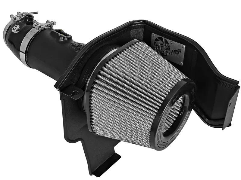 Afe Power Cold Air Intake W/ Dry Filter For 15-16 Dodge Challenger/Charger 6.2L Hellcat 1