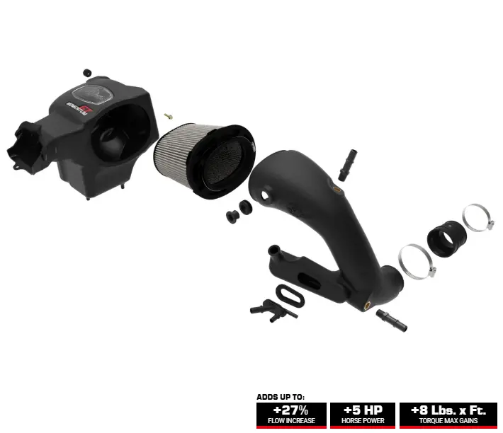 Afe Power Momentum Cold Air Intake W/ Pro Dry Filter For 21-25 Ford Bronco 2.3L 2