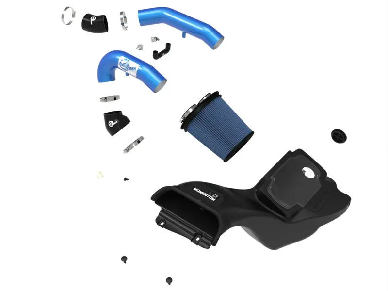 Afe Power Momentum Xp Blue Intake W/ Pro 5R Filter For 21-24 Ford F-150 Raptor 2