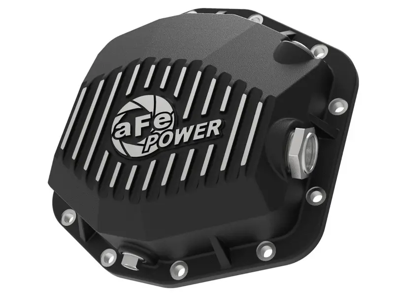 Afe Power Street Series Black Rear Differential Cover W/ Machined Fins For 2021-2023 Ford Bronco 1