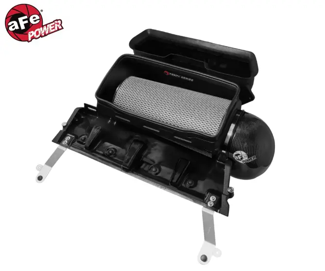 Afe Power Track Series Carbon Fiber Air Intake Pro Dry S For 21-24 Ram 1500 Trx 1