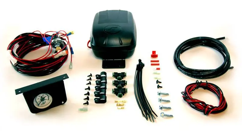 Air Lift Load Controller Ii Front To Rear Leveling On-Board Compressor System 1
