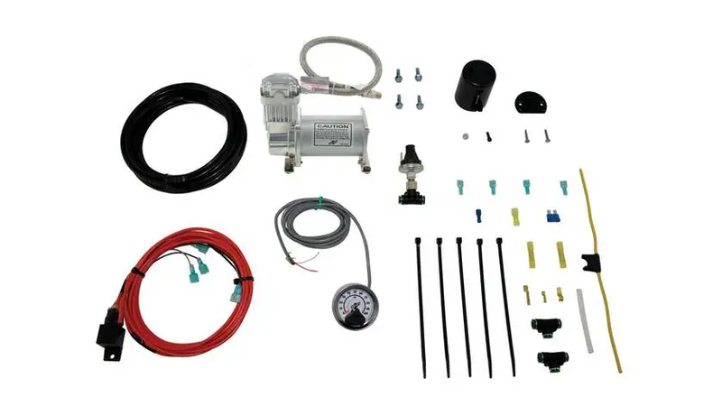 Air Lift Single Path On-Board Load Controller System With Heavy Duty Compressor 1