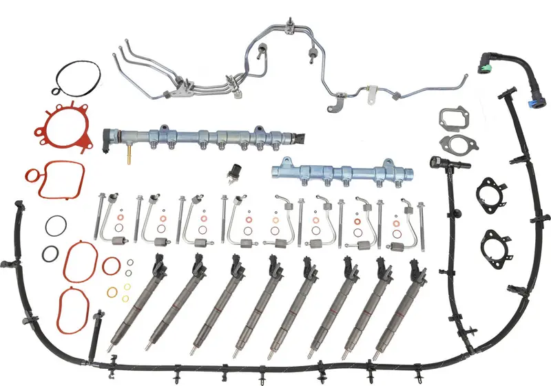 Alliant Power Fuel Contamination Kit For 2015-2016 Ford 6.7L Powerstroke - No Pump 1