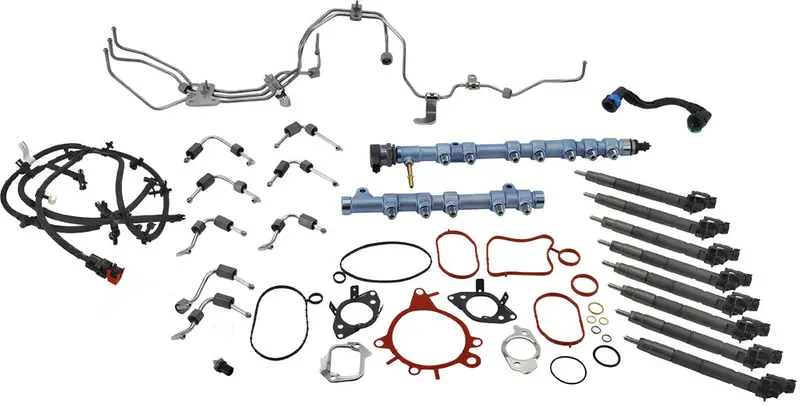 Alliant Power Fuel Contamination Kit For 2017-2019 Ford 6.7L Powerstroke - No Pump 1