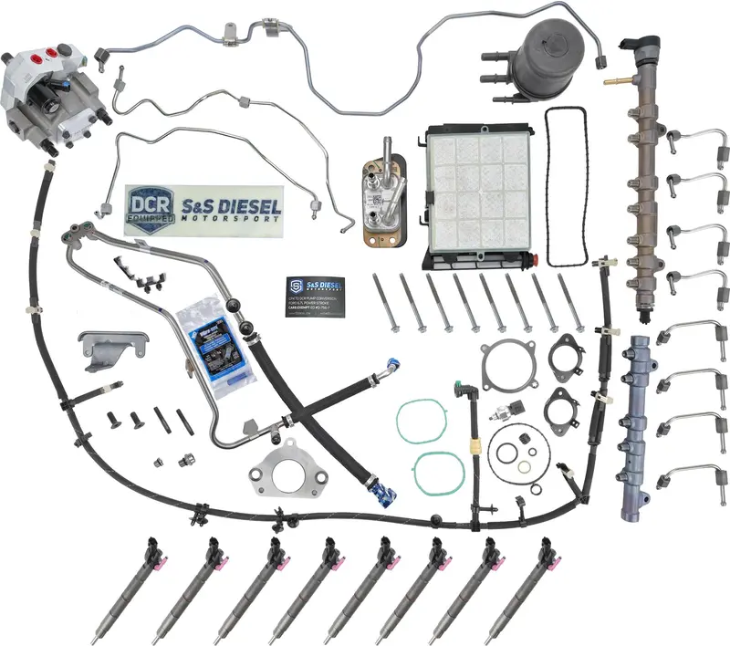 Alliant Power Fuel Contamination Kit W/ Dcr Pump For 2020-2022 Ford 6.7L Powerstroke 1