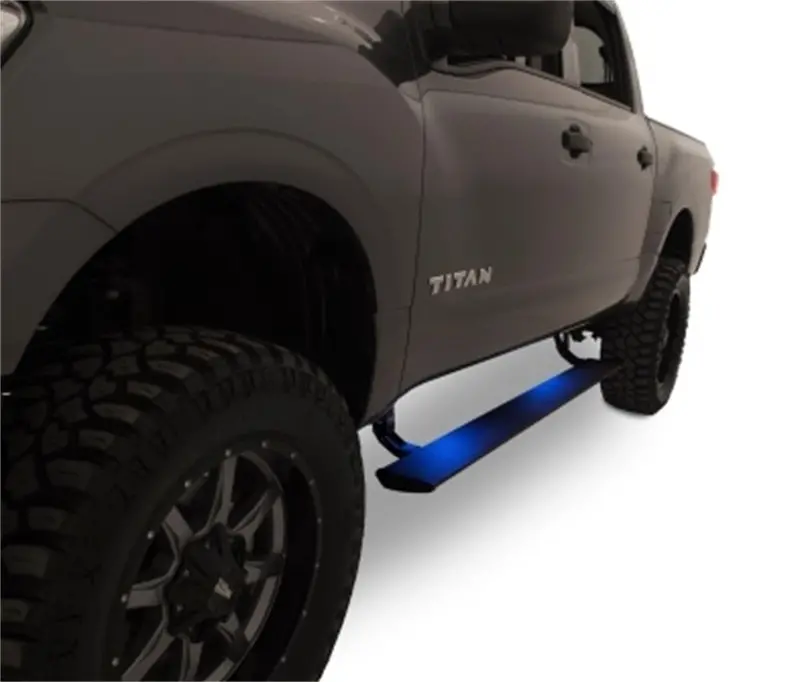 Amp Research 75120-01A Powerstep Electric Running Boards For 2016-2019 Nissan Titan/Titan Xd, All Cabs 1