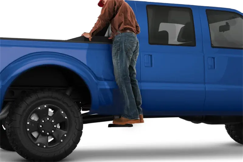 Amp Research 75403-01A Bedstep2 Retractable Truck Bed Side Step For 1999-2016 Ford F-250/F-350, 2008-2016 Ford F-450/F-550, All Beds 2