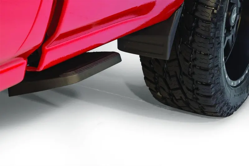 Amp Research 75407-01A Bedstep2 Retractable Truck Bed Side Step For 2014-2018 Silverado/Sierra 1500 (Incl 2019 Silverado Ld/Sierra Limited), 2015-2019 Silverado/Sierra 2500/3500, All Beds 2