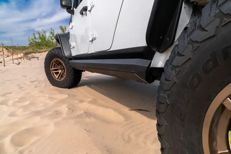 Amp Research 77122-01A Powerstep Xl Electric Running Boards For 2007-2018 Jeep Wrangler Jk Unlimited, 4-Door 2