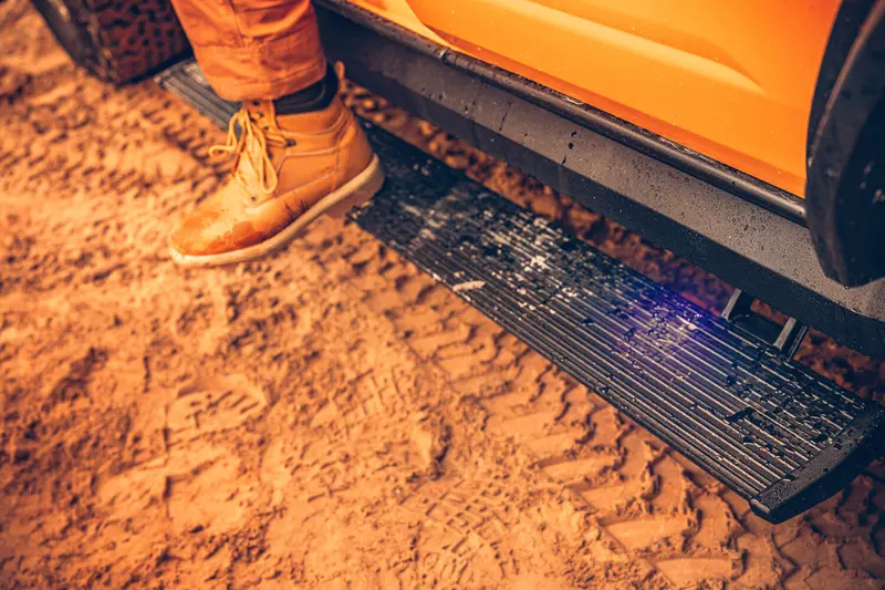 Amp Research 77140-01A Powerstep Xl Electric Running Boards For 21-24 Ford Bronco 4-Dr 2