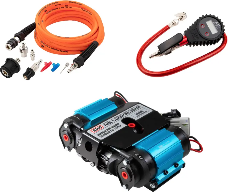 Arb 12 Volt Twin Air Compressor & Tire Inflation Kit & Digital Tire Inflator 1