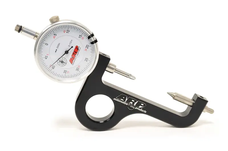 Arp Billet Aluminum Connecting Rod Bolt Stretch Gauge Dial Indicator W/ Case 1