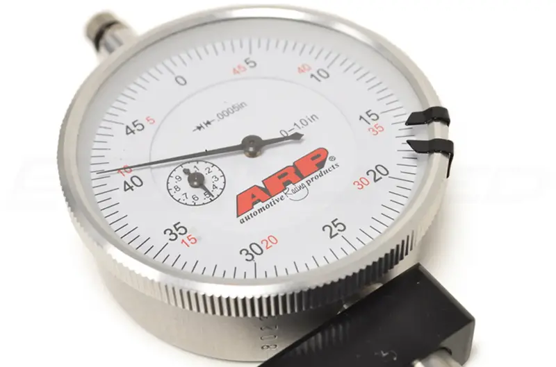 Arp Billet Aluminum Connecting Rod Bolt Stretch Gauge Dial Indicator W/ Case 2