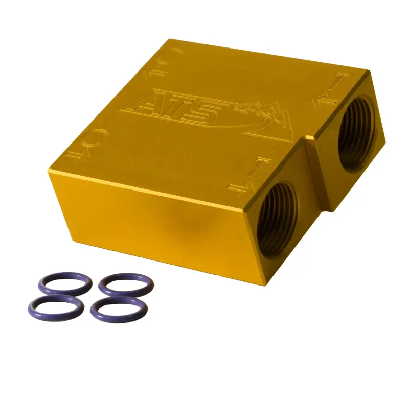 Ats Billet Transmission Fluid Thermal Bypass Valve For 10-12 Ram 6.7L Cummins 1