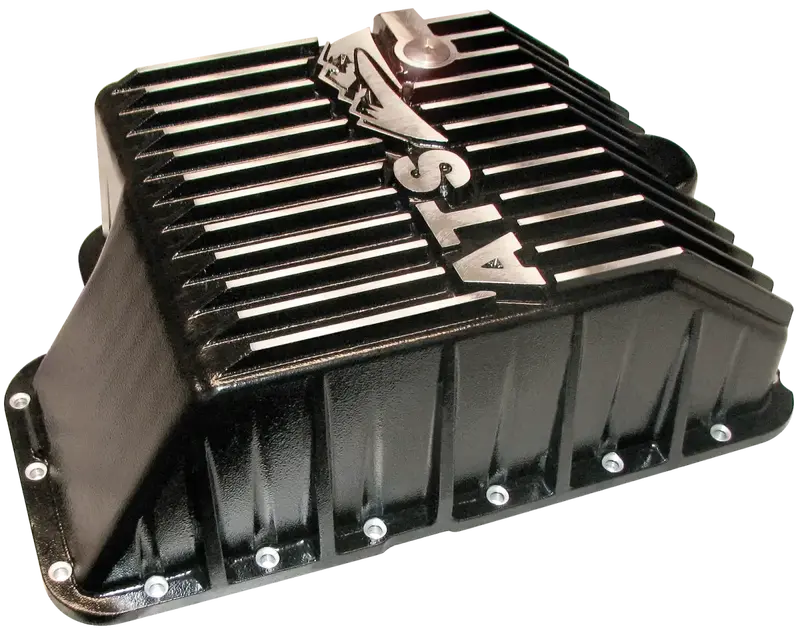 Ats Diesel Deep Transmission Pan For 1989-2010 Ford 7.3L 6.0L 6.4L Powerstroke 1