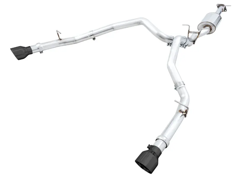 Awe 0Fg Catback Exhaust W/ 5" Black Tips For 2019-2024 Ram 1500 5.7L W/Bumper Cutout 1