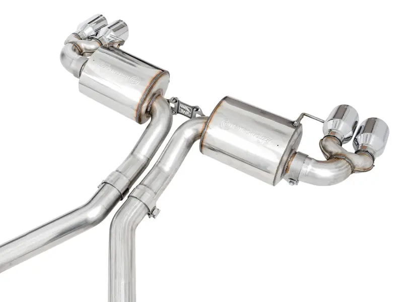 Awe Non-Res Touring 3" Cat-Back Exhaust W/ Chrome Tips For 20-25 Bmw M340i/M440i 2