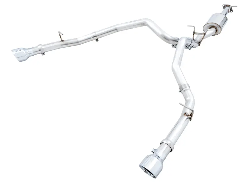 Awe Ofg 3" Cat-Back Exhaust System W/ 5” Chrome Tips For 2019-2024 Ram 1500 5.7L 1