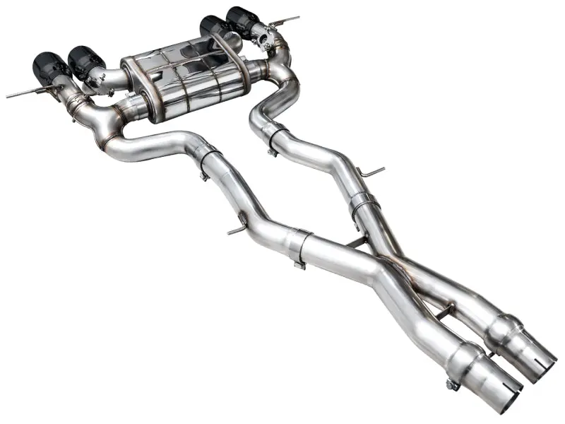 Awe Switchpath 3” Cat-Back Exhaust W/ Black Tips For 2023-2025 Bmw G87 M2 2