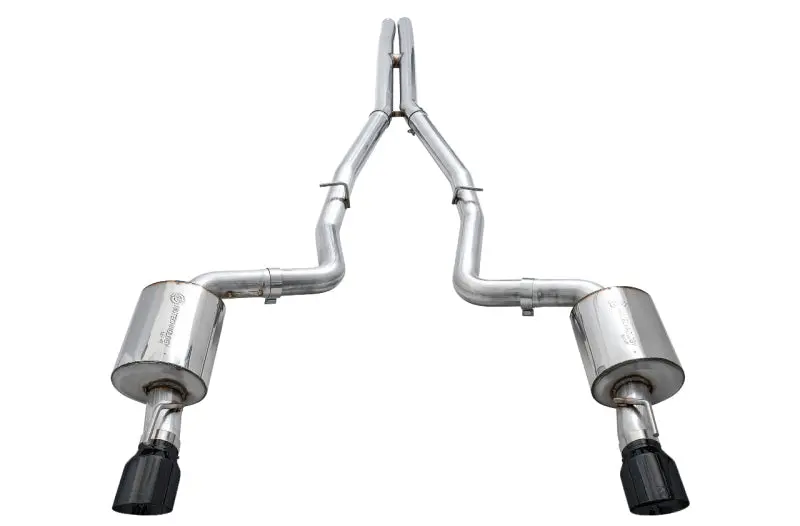 Awe Touring 3" Cat-Back Exhaust W/ Black Tips For 2015-2023 Dodge Charger 6.2L/6.4L 1