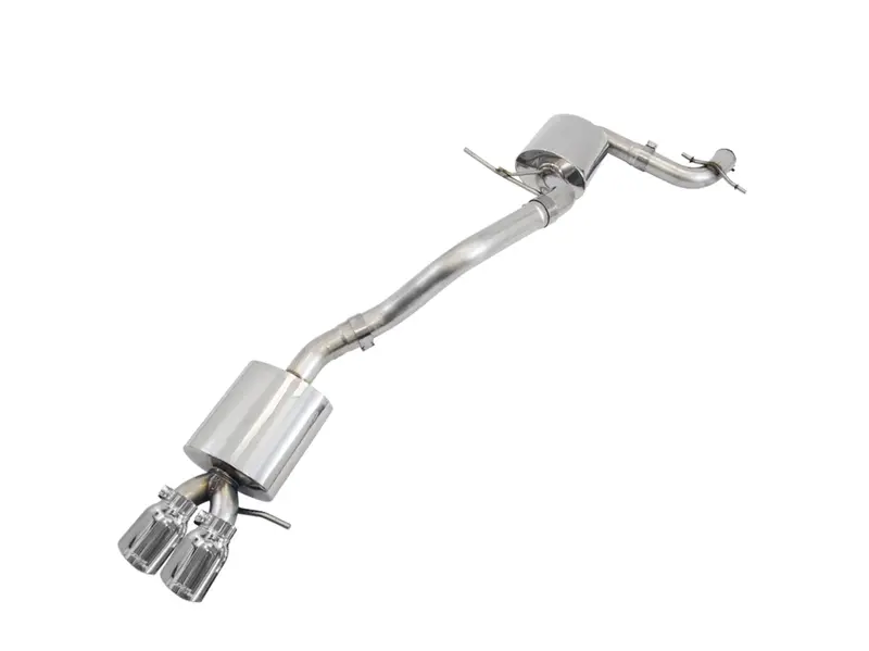 Awe Touring Cat-Back Exhaust 3.5” Silver Tips For 12-18 Vw Jetta 2.0L/1.8L 1