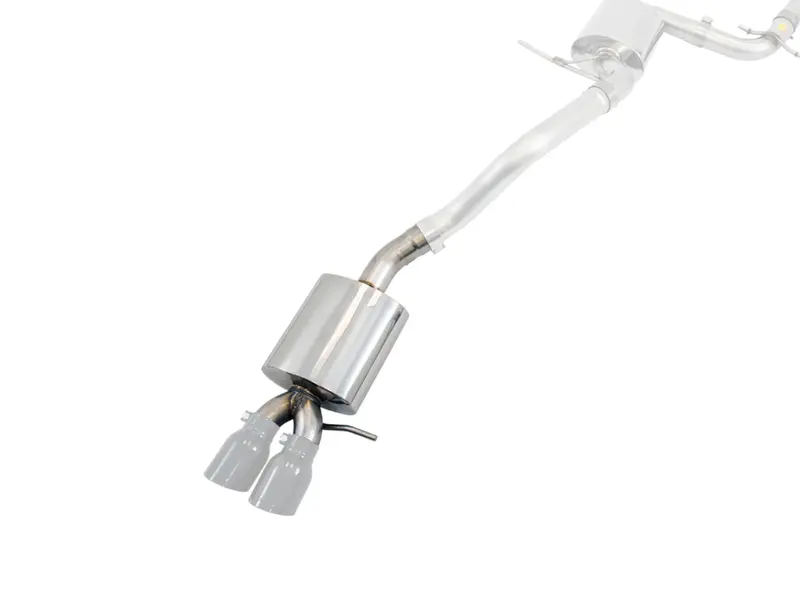 Awe Touring Cat-Back Exhaust 3.5” Silver Tips For 12-18 Vw Jetta 2.0L/1.8L 2