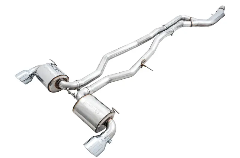 Awe Touring Cat-Back Exhaust W/ 5" Chrome Tips For 20-25 Toyota Gr Supra 3.0L 1
