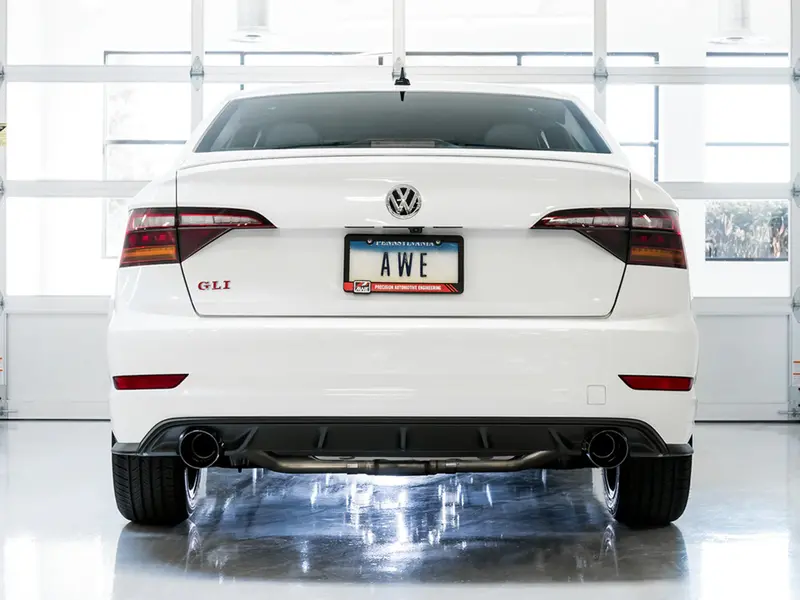 Awe Touring Cat-Back Exhaust W/ Black Tips For 2019-2021 Volkswagen Jetta Gli 2