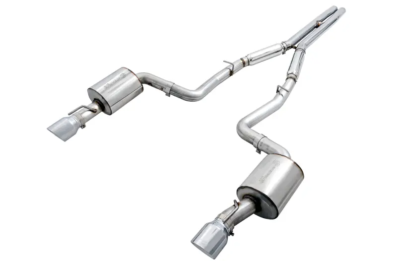 Awe Touring Cat-Back Exhaust W/ Chrome Tips For 2015-2023 Dodge Charger 6.2L/6.4L 1