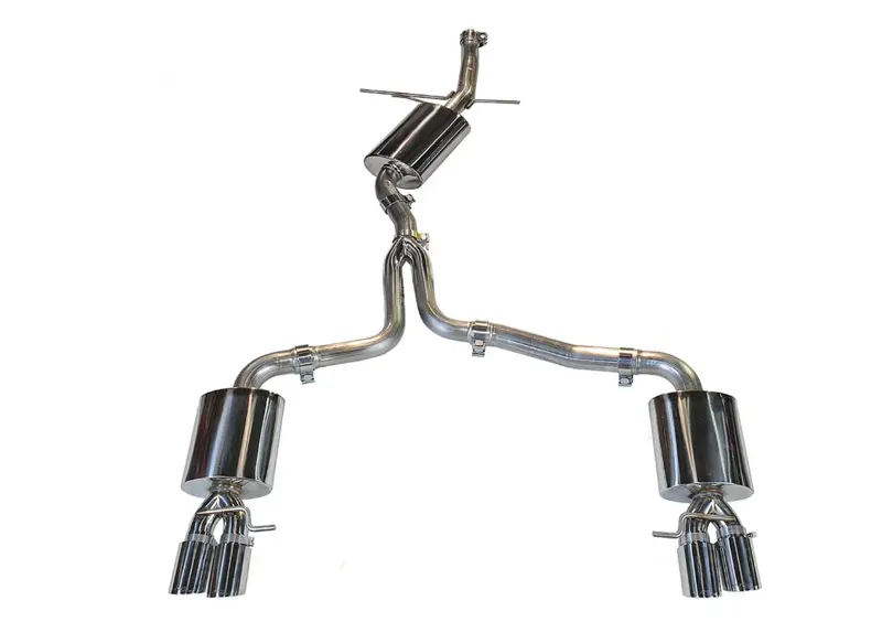 Awe Touring Edition Cat-Back Exhaust W/ 3.5” Chrome Tips For 10-17 Audi A5 2.0L 1