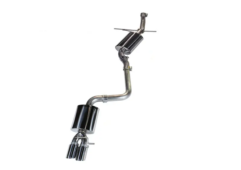 Awe Touring Edition Catback Exhaust W/ 3.5” Single Chrome Tips For 10-17 Audi A5 1