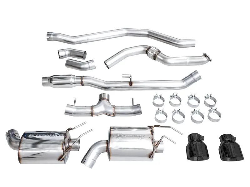 Awe Touring Exhaust W/ Black Tips For 22-25 Honda Civic Si/Acura Integra A-Spec 2