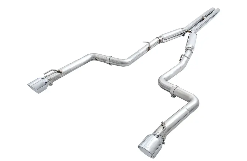 Awe Track 3” Cat-Back Exhaust W/ Chrome Tips For 2015-2023 Dodge Charger 6.2L/6.4L 1