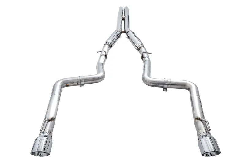 Awe Track 3” Cat-Back Exhaust W/ Chrome Tips For 2015-2023 Dodge Charger 6.2L/6.4L 2